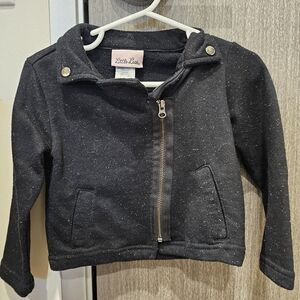 Little Lass Zip up Sweater